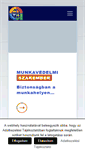 Mobile Screenshot of munkavedelmiszakember.com